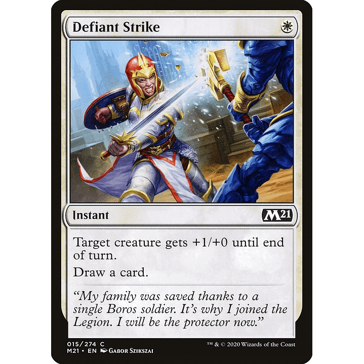Defiant Strike | Inglés | NM | M21 1