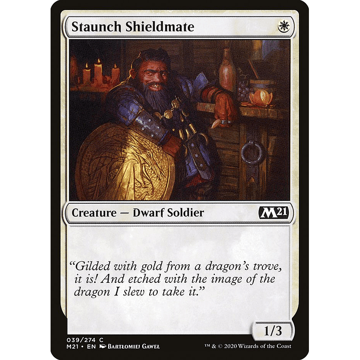Staunch Shieldmate | Español | NM | M21 1