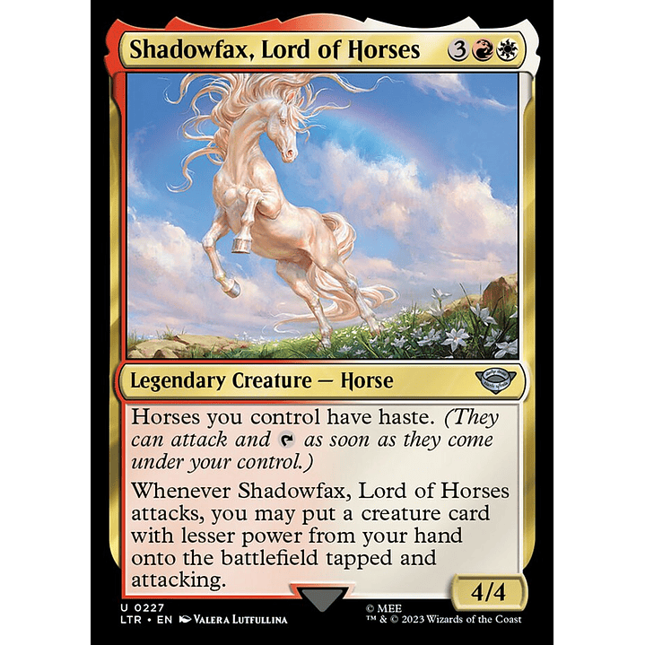 Shadowfax, Lord of Horses | Español | NM | LTR 1