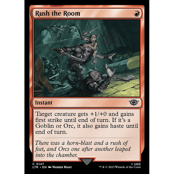 Rush the Room | Español | NM | LTR 1