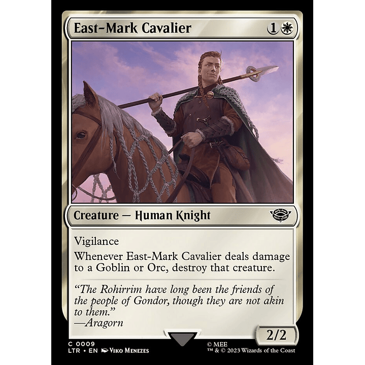 East-Mark Cavalier | Español | NM | LTR 1