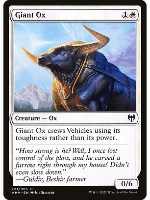 Giant Ox | Español | NM | KHM