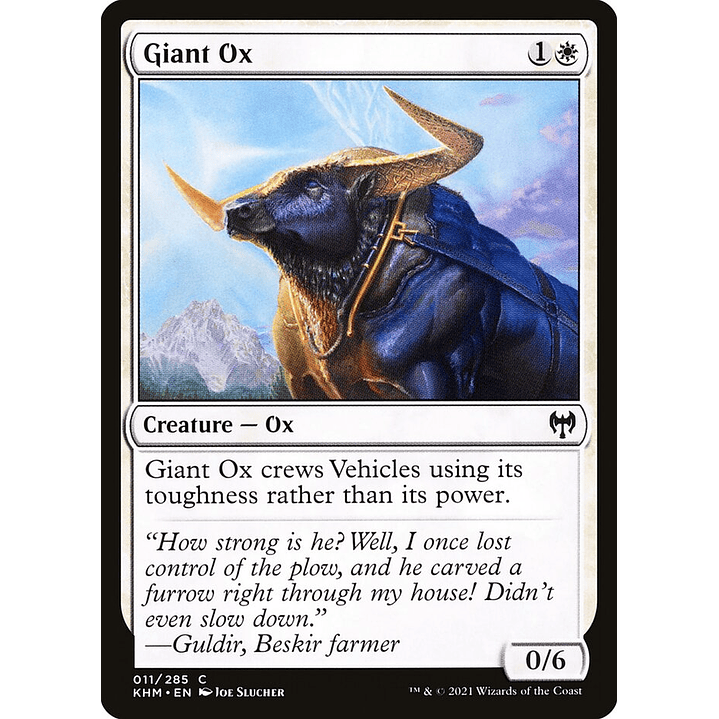 Giant Ox | Español | NM | KHM 1
