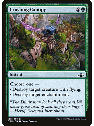 Crushing Canopy | Español | NM | GRN