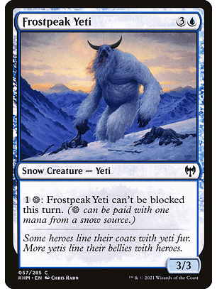 Frostpeak Yeti | Español | NM | KHM