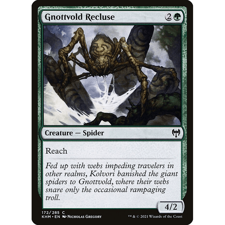 Gnottvold Recluse | Español | NM | KHM 1