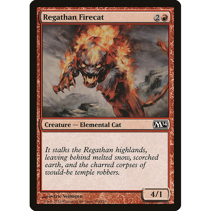 Regathan Firecat | Español | NM | M14 1