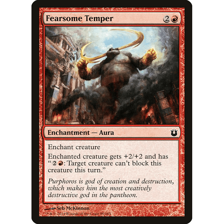 Fearsome Temper | Español | NM | BNG 1