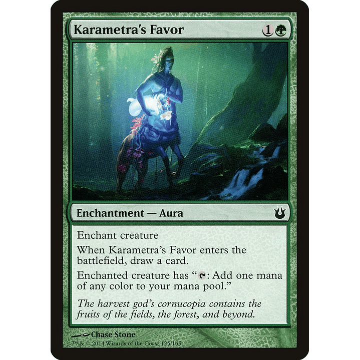 Karametra's Favor | Español | NM | BNG 1