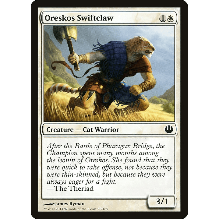 Oreskos Swiftclaw | Español | NM | JOU 1