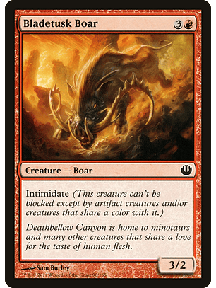 Bladetusk Boar | Español | NM | JOU