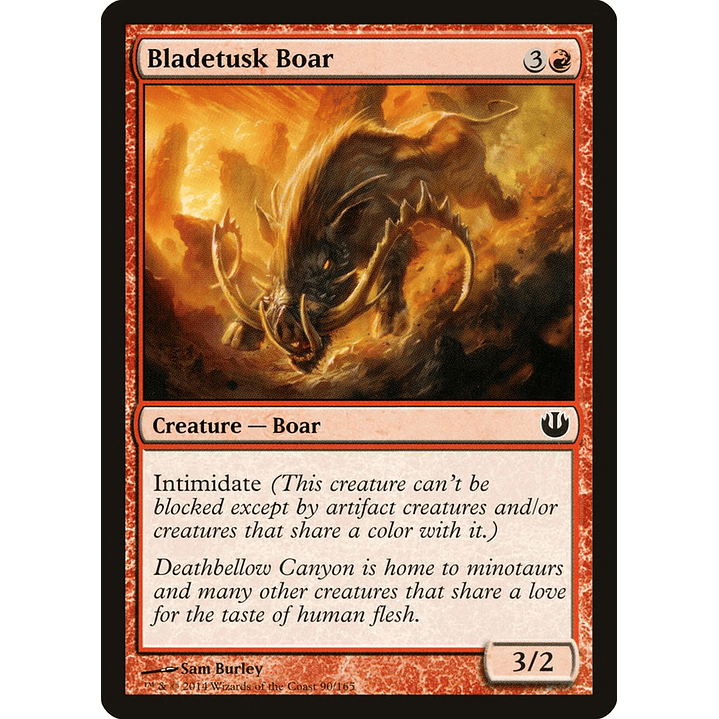 Bladetusk Boar | Español | NM | JOU 1