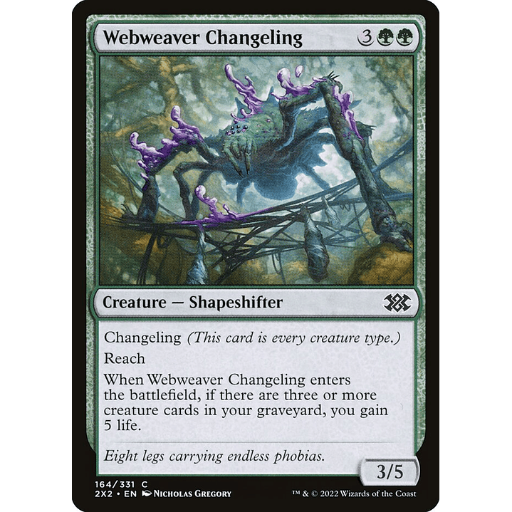 Webweaver Changeling | Inglés | NM | 2X2 1