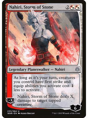 Nahiri, Storm of Stone | Japonés | NM | WAR