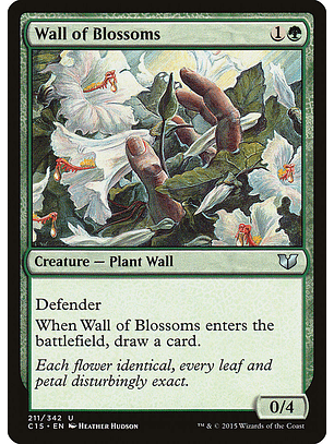 Wall of Blossoms | Inglés | NM | C15