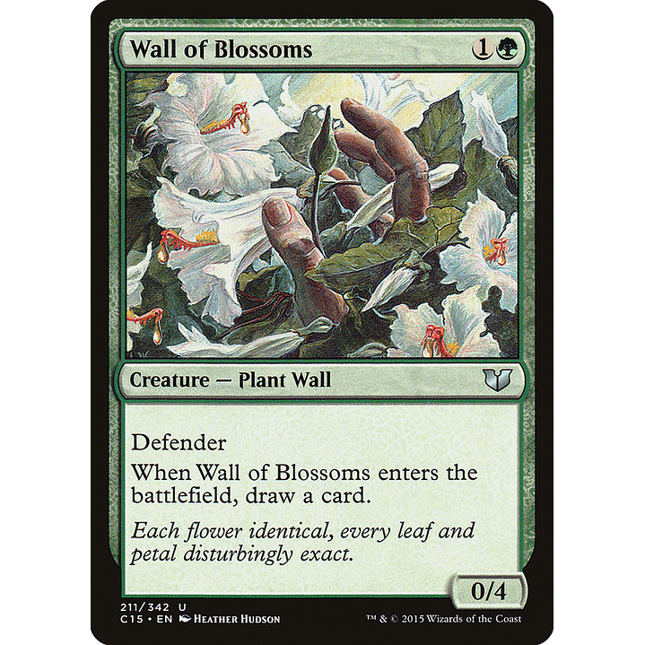 Wall of Blossoms | Inglés | NM | C15 1