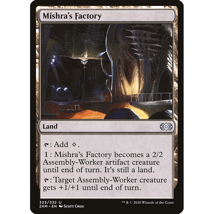Mishra's Factory | Inglés | NM | 2XM 1