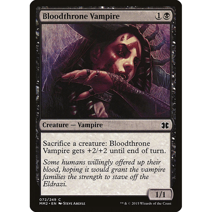 Bloodthrone Vampire | Inglés | NM | MM2 1