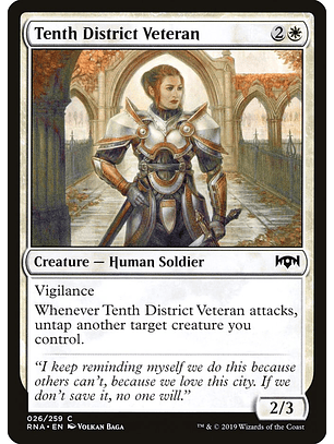Tenth District Veteran | Inglés | NM | RNA