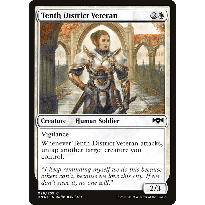 Tenth District Veteran | Inglés | NM | RNA 1