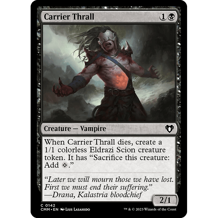 Carrier Thrall | Inglés | NM | CMM 1