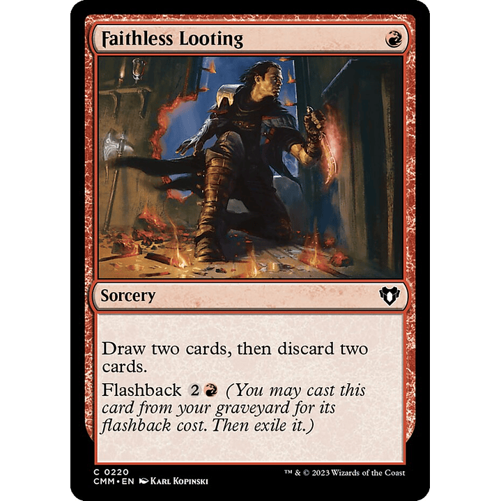 Faithless Looting | Inglés | NM | CMM 1