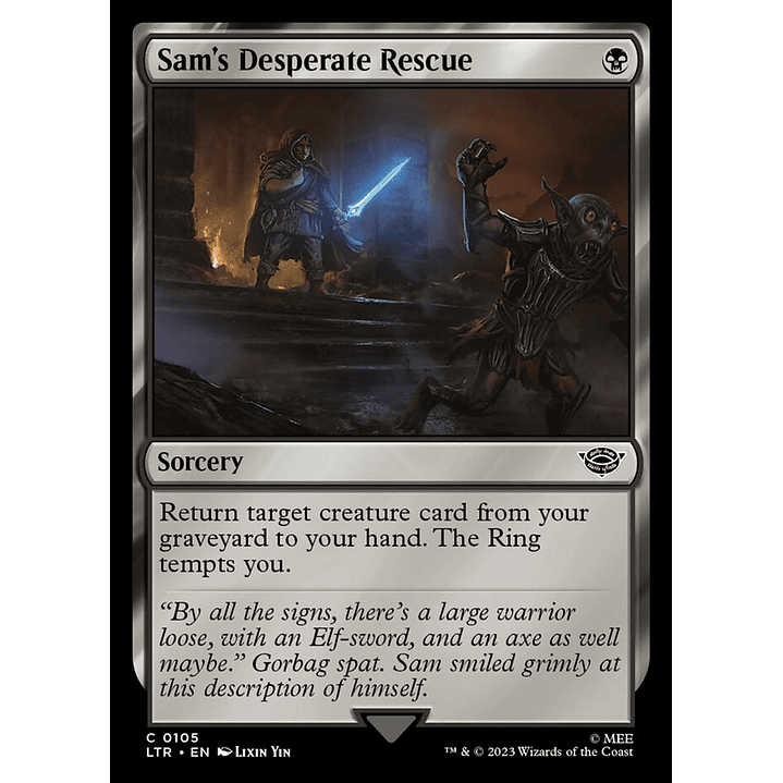 Sam's Desperate Rescue | Español | NM | LTR 1