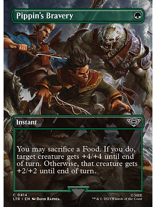 Pippin's Bravery (Borderless) | Inglés | NM | LTR