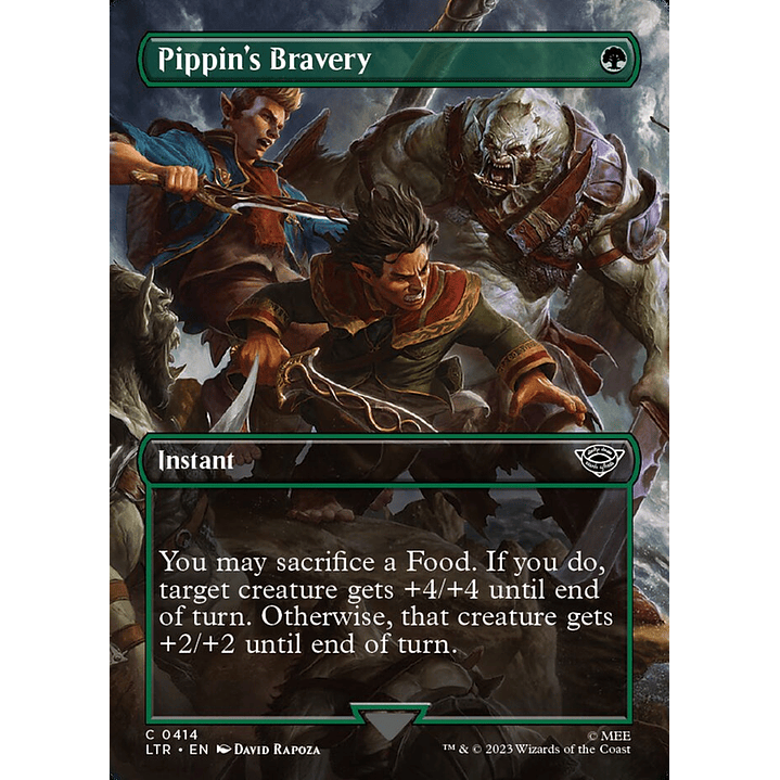 Pippin's Bravery (Borderless) | Inglés | NM | LTR 1