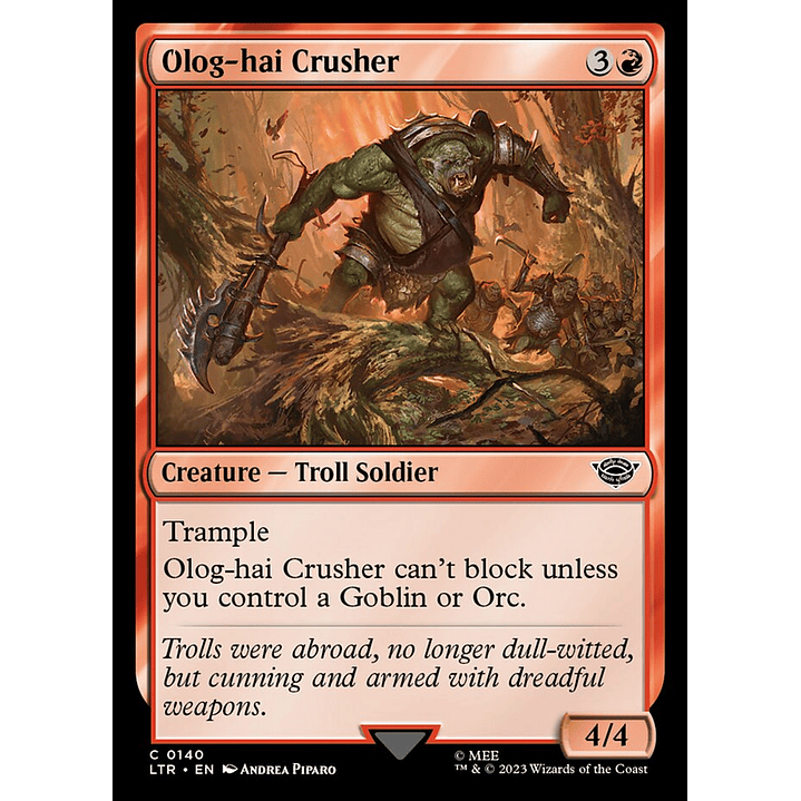 Olog-hai Crusher | Inglés | NM | LTR 1