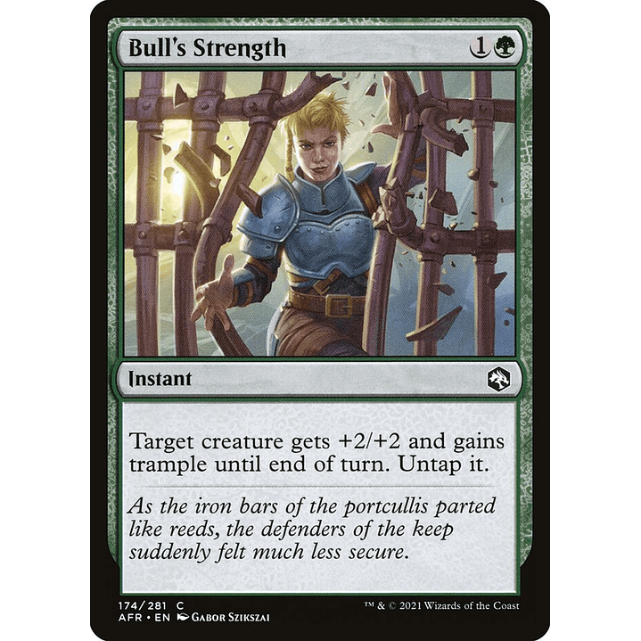 Bull's Strength | Inglés | NM | AFR 1