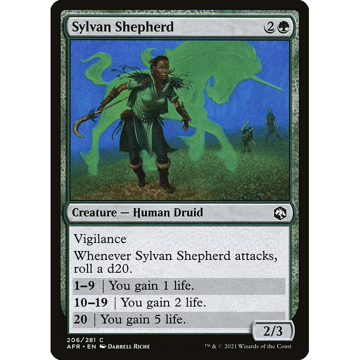 Sylvan Shepherd | Inglés | NM | AFR 1