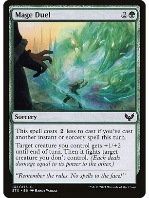 Mage Duel | Inglés | NM | STX