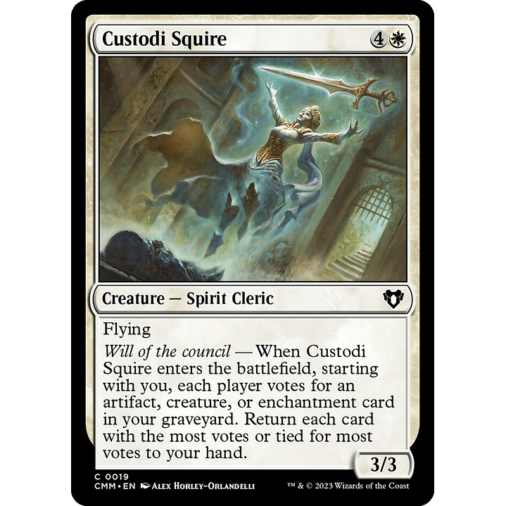 Custodi Squire | Inglés | NM | CMM 1