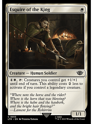 Esquire of the King | Español | NM | LTR