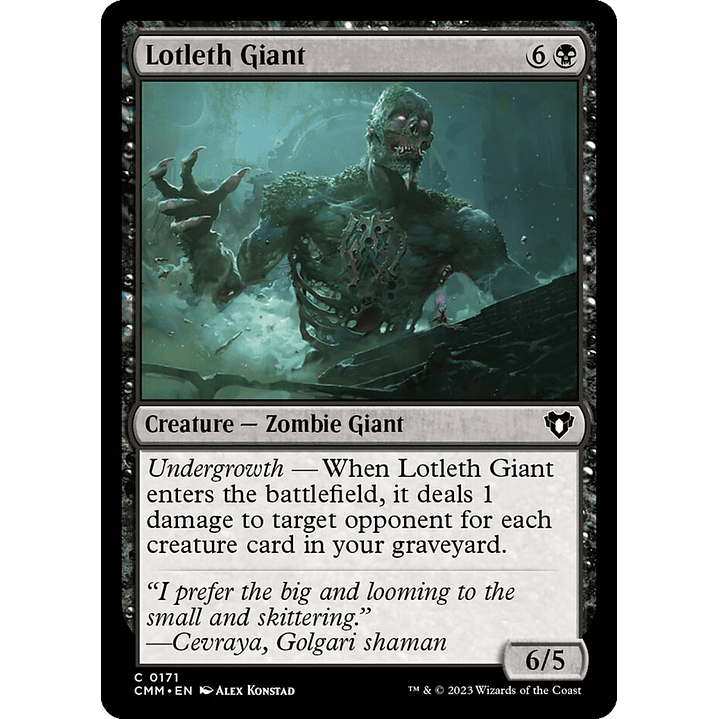 Lotleth Giant | Inglés | NM | CMM 1