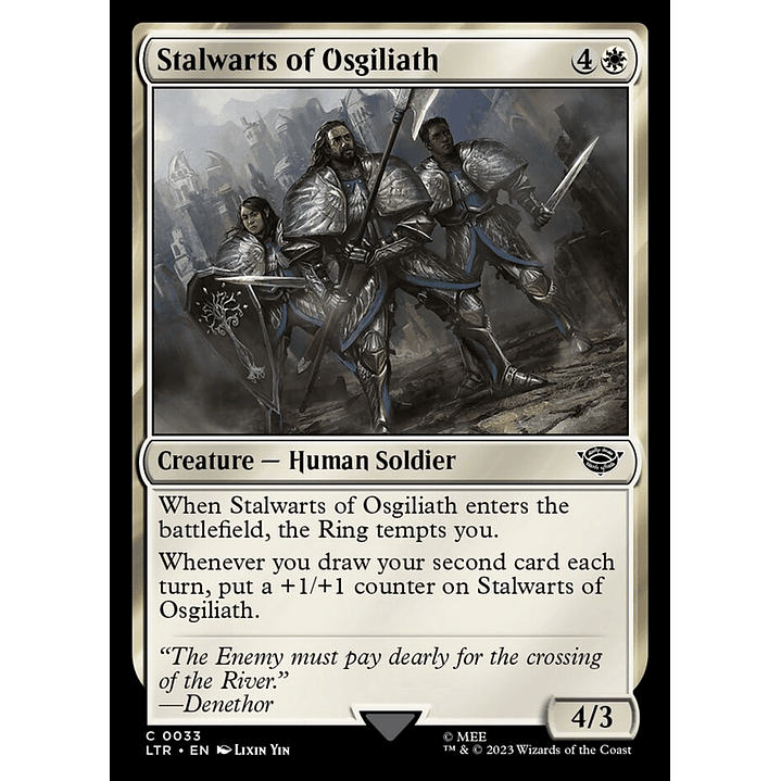 Stalwarts of Osgiliath | Español | NM | LTR 1