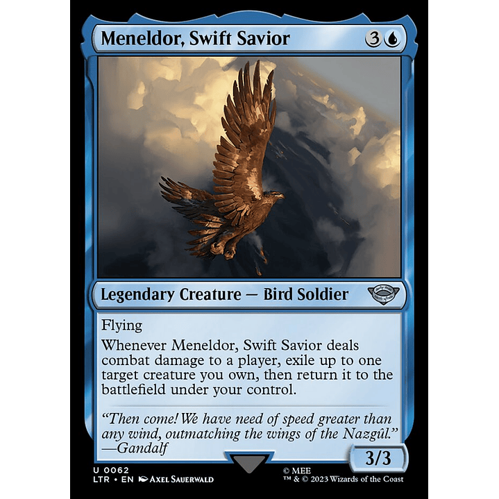 Meneldor, Swift Savior | Inglés | NM | LTR 1