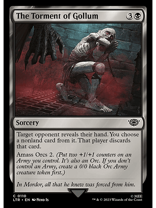 The Torment of Gollum | Inglés | NM | LTR