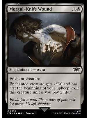 Morgul-Knife Wound | Español | NM | LTR