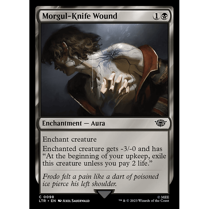 Morgul-Knife Wound | Español | NM | LTR 1