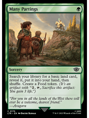 Many Partings | Español | NM | LTR