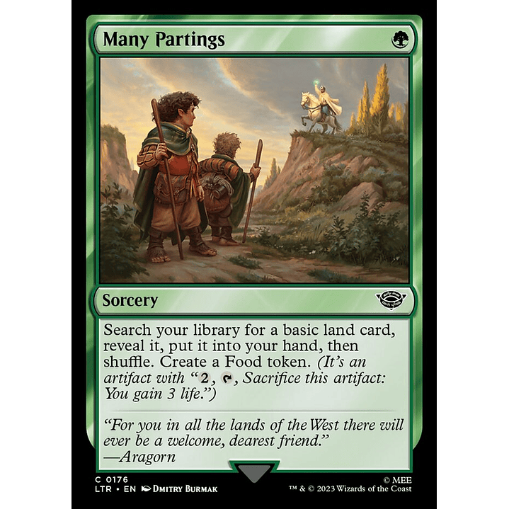 Many Partings | Español | NM | LTR 1