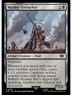 Mordor Trebuchet | Español | NM | LTR