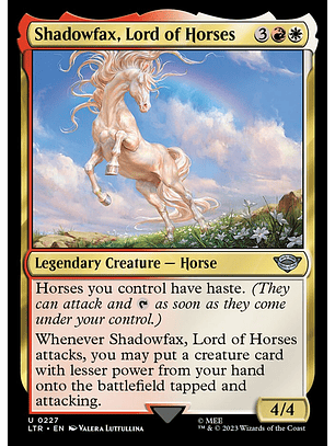 Shadowfax, Lord of Horses | Inglés | NM | LTR