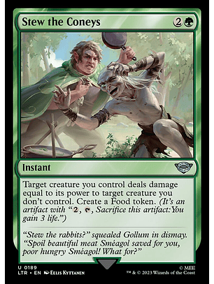 Stew the Coneys | Inglés | NM | LTR