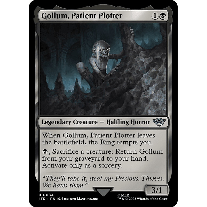 Gollum, Patient Plotter | Inglés | NM | LTR 1