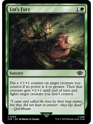 Ent's Fury | Inglés | NM | LTR