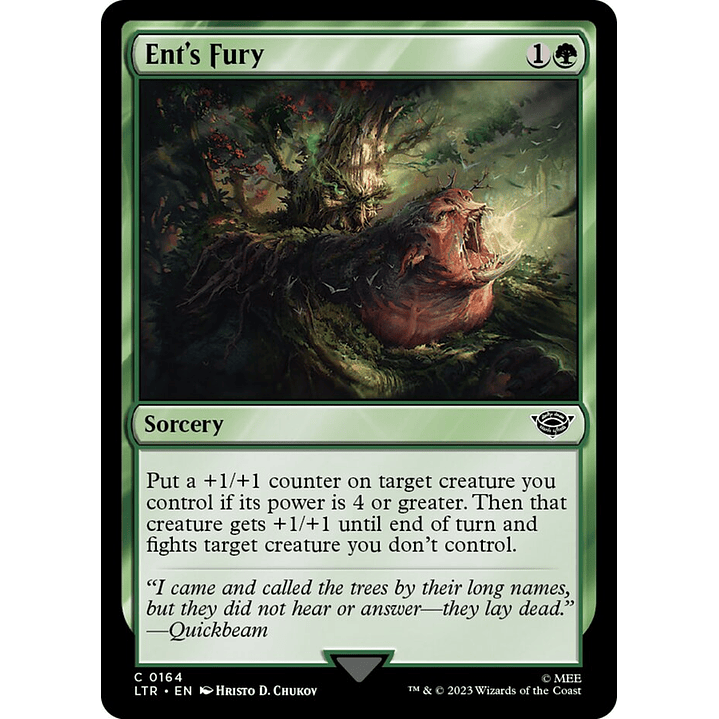Ent's Fury | Inglés | NM | LTR 1