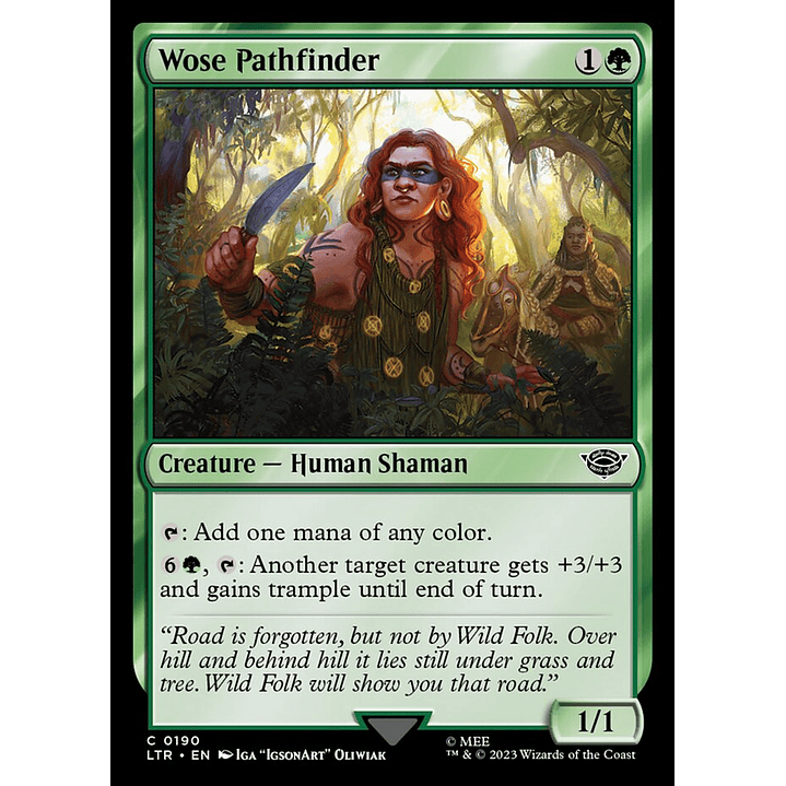 Wose Pathfinder | Inglés | NM | LTR 1